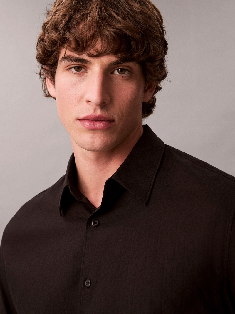 CAMISA EN JACQUARD - 5