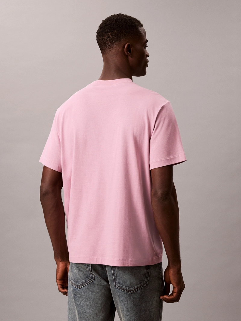 POLERA DE ALGODON SUPIMA CON LOGO BORDADO - 3
