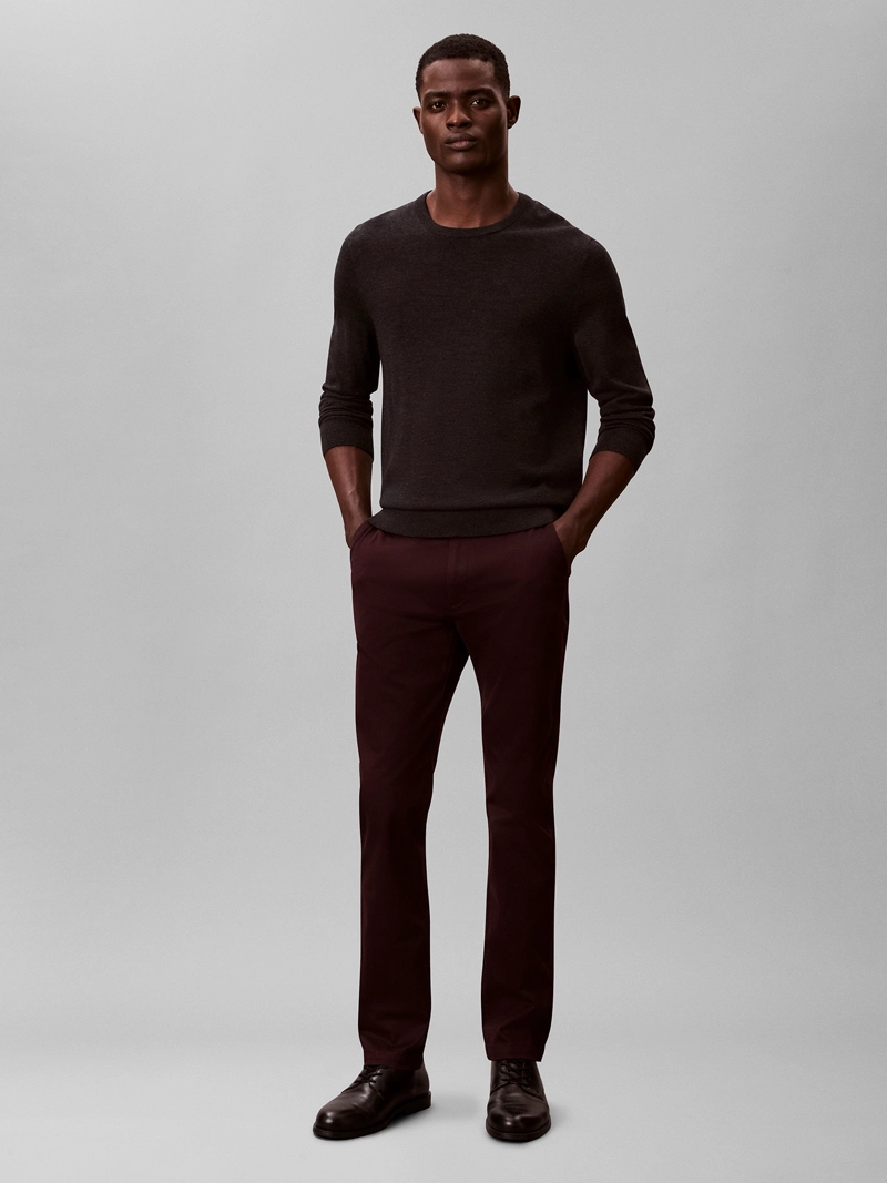 PANTALON CHINO DE CORTE SLIM - 1