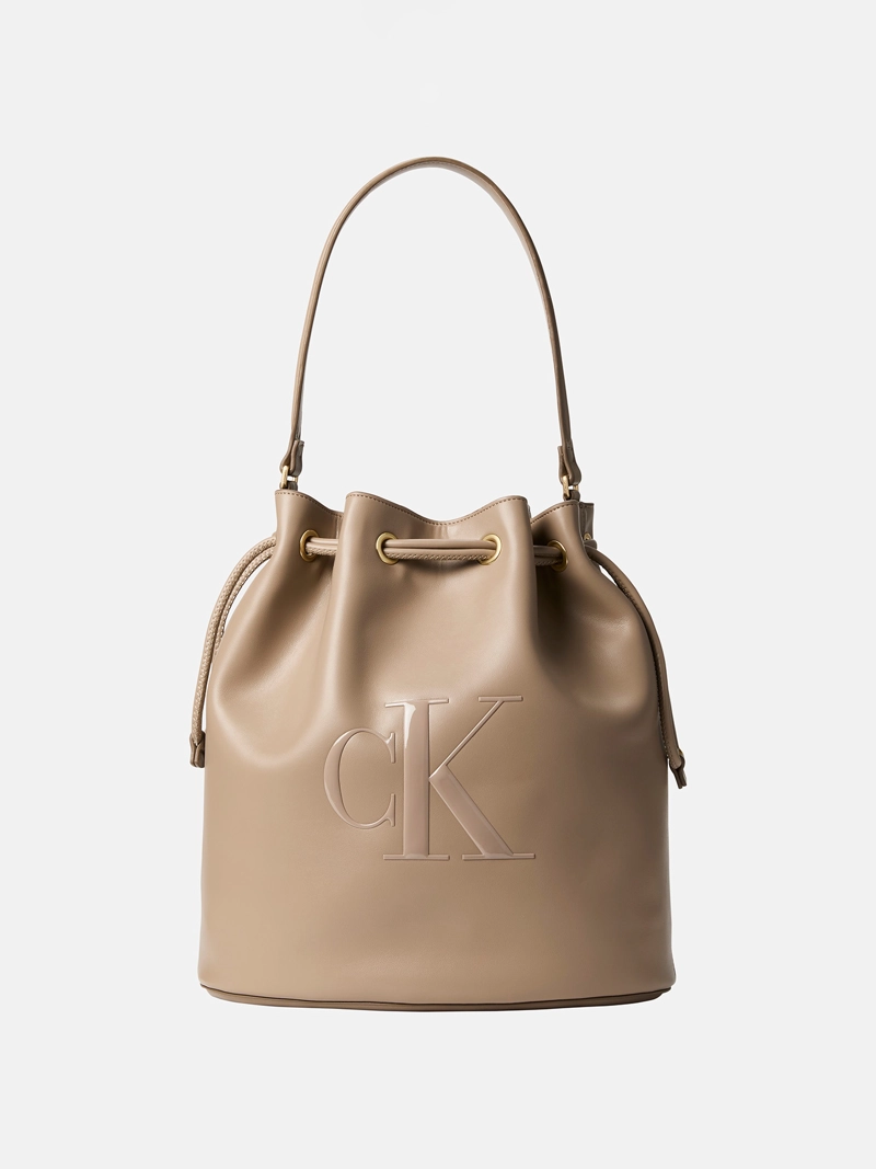 CARTERA BUCKET CON LOGO MONOGRAMA GRABADO - 1