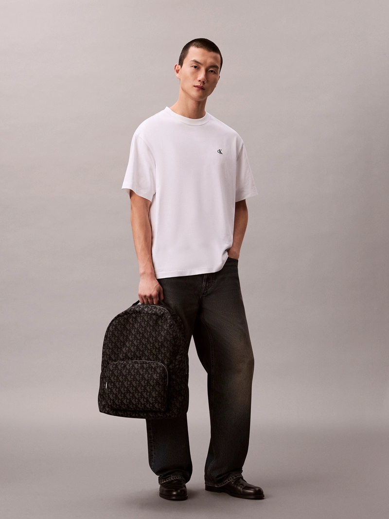MOCHILA REDONDA JACQUARD - 4