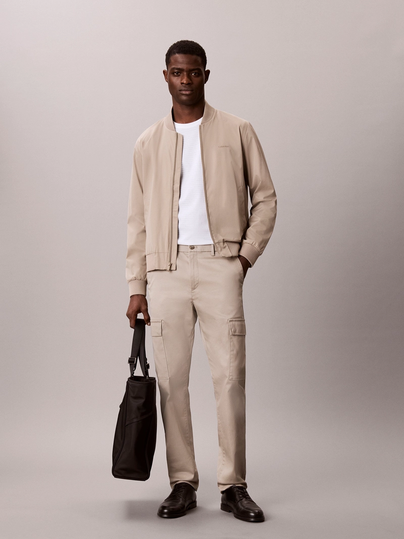 PANTALON CARGO SLIM DE ALGODON - 1
