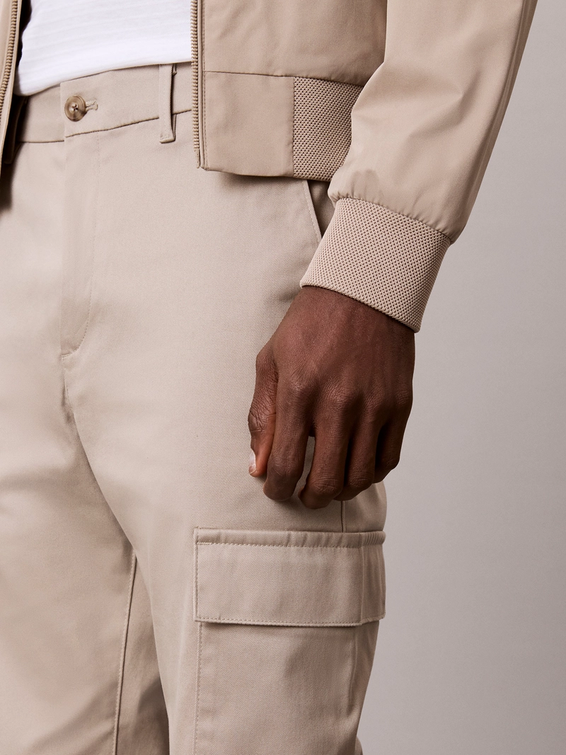 PANTALON CARGO SLIM DE ALGODON - 4