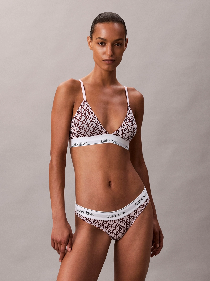 BRALETTE TRIANGULAR ICON COTTON - 1