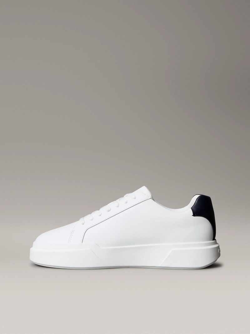ZAPATILLAS DE CUERO CON LOGO DISTINTIVO - 6