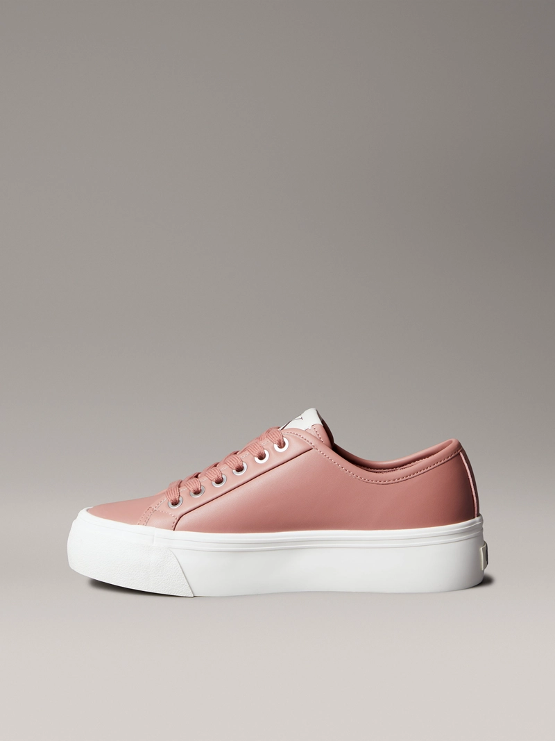 ZAPATILLAS DE CUERO CON PLATAFORMA - 6
