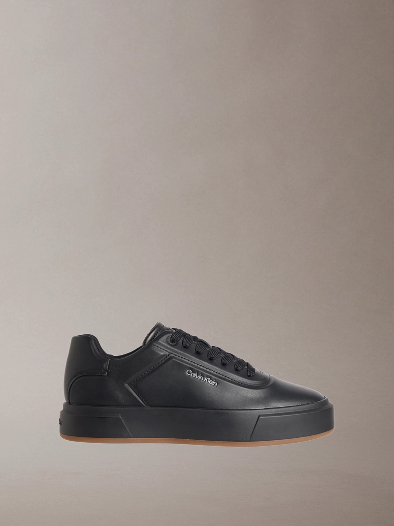 ZAPATILLAS OXFORD DE CUERO CON SUELA GRUESA - 5
