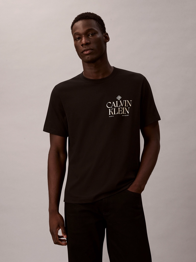 POLERA CALVIN ROSES GRAPHIC - 1