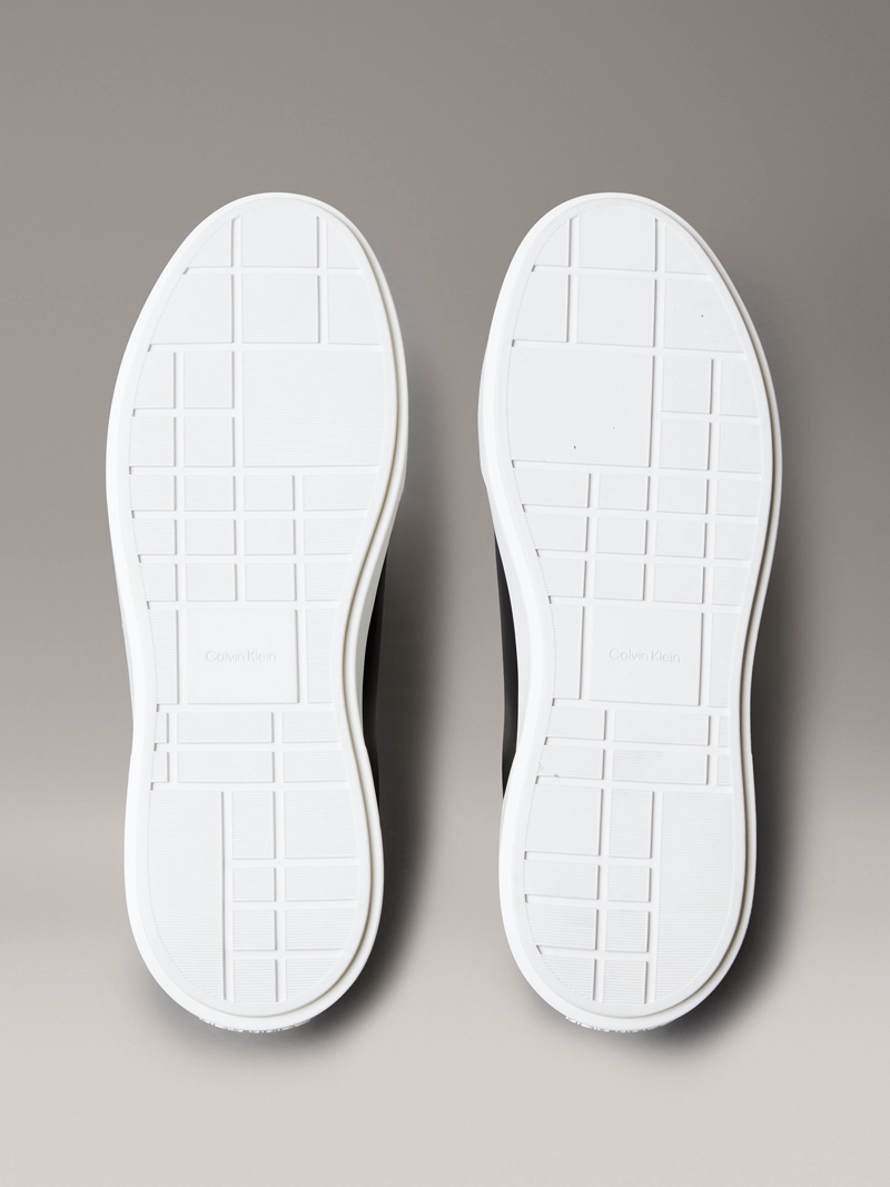 ZAPATILLAS DE CUERO CON LOGO DISTINTIVO - 4
