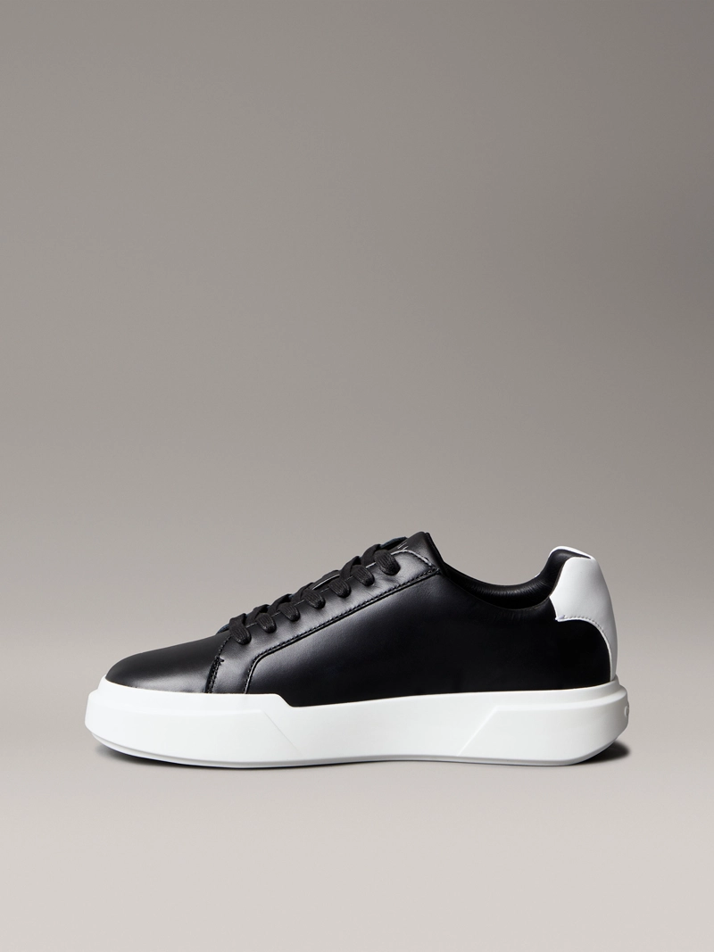ZAPATILLAS DE CUERO CON LOGO DISTINTIVO - 6