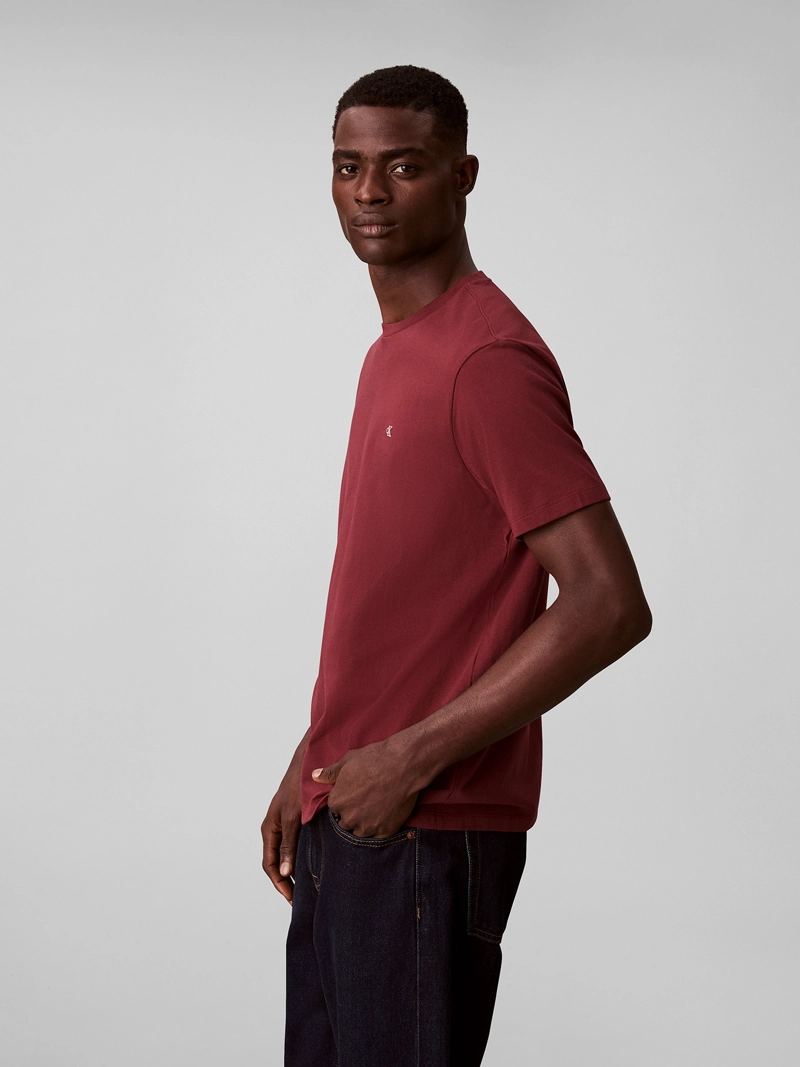 POLERA CON MICRO MONOGRAMA BORDADO - 4