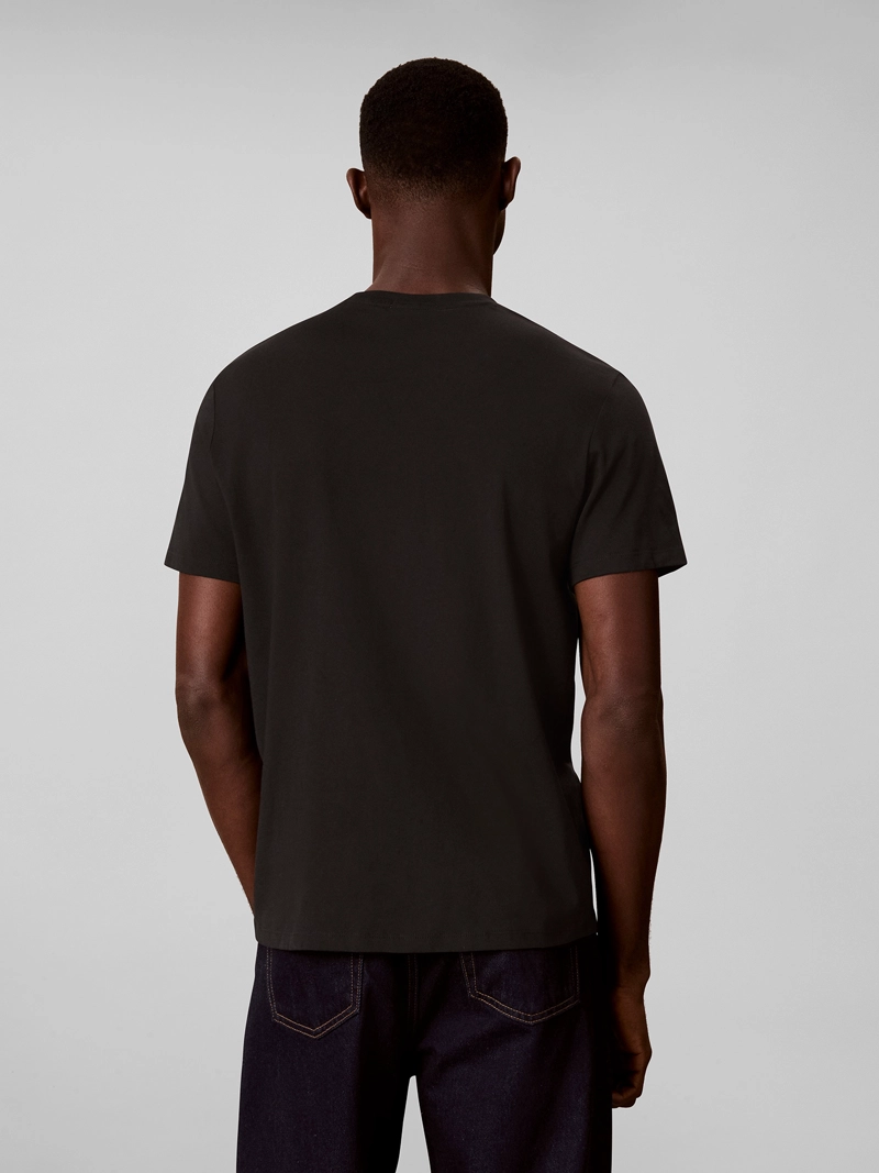 POLERA CON MICRO MONOGRAMA BORDADO - 3