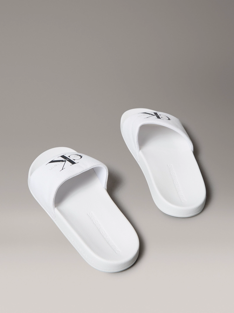 SANDALIAS SLIDE CON MONOGRAMA - 2