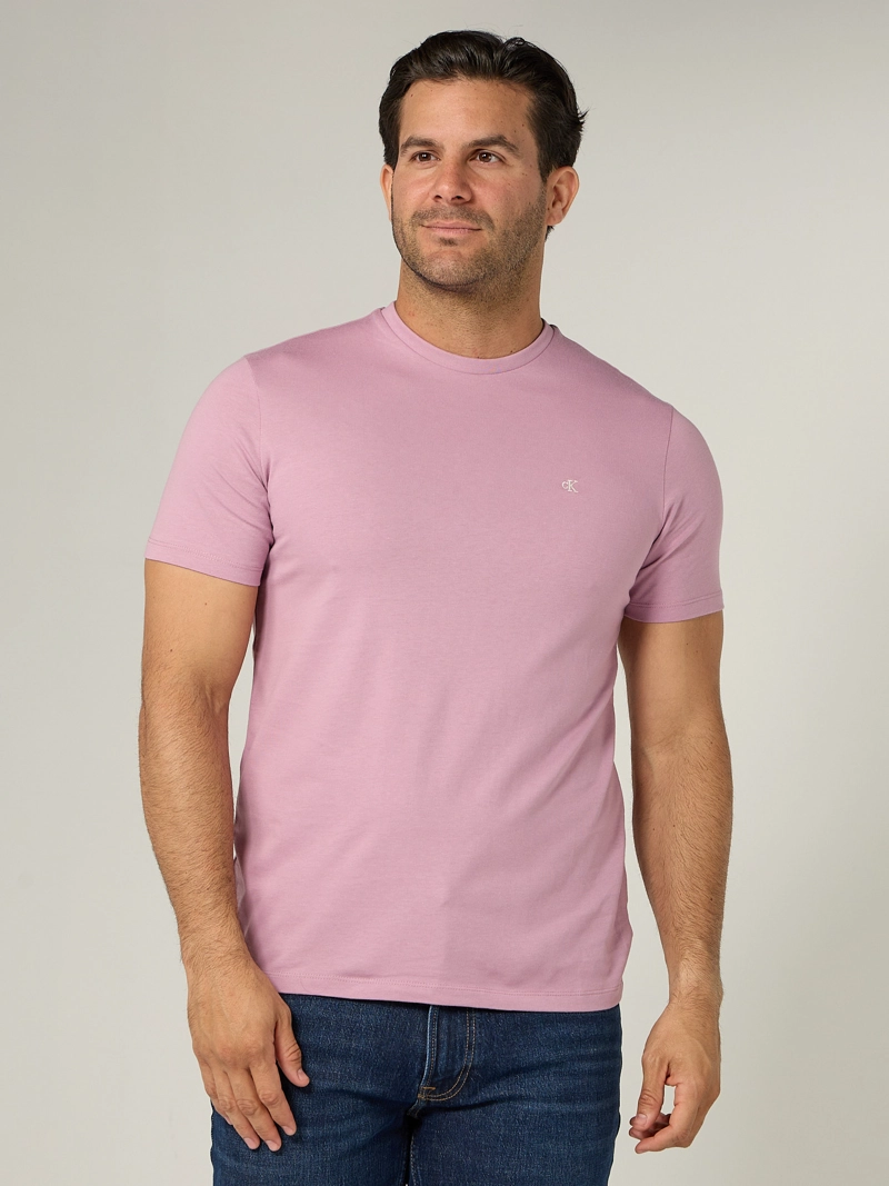 POLERA CON MICRO MONOGRAMA BORDADO - 1