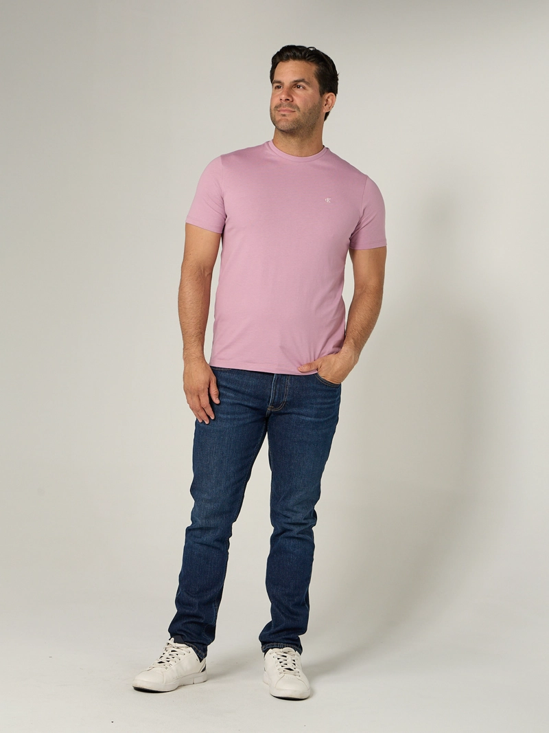 POLERA CON MICRO MONOGRAMA BORDADO - 2
