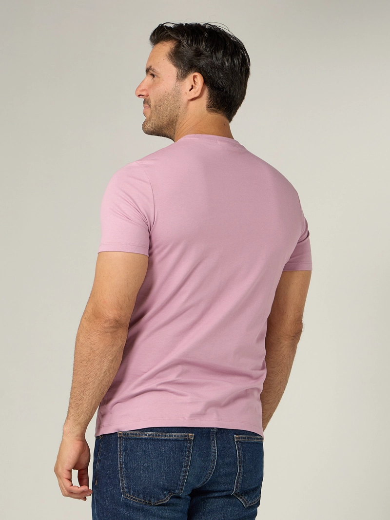 POLERA CON MICRO MONOGRAMA BORDADO - 4