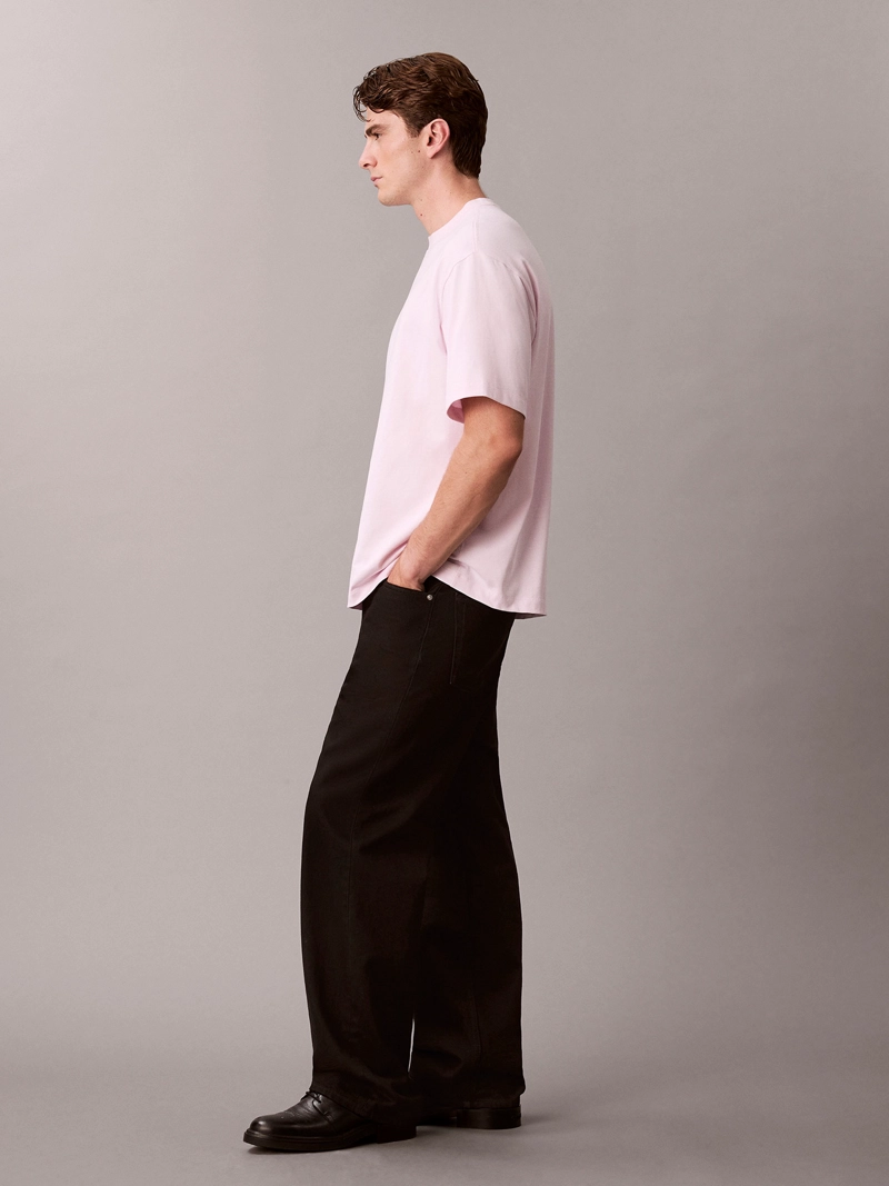 POLERA RELAXED CON LOGOTIPO EN RELIEVE - 4