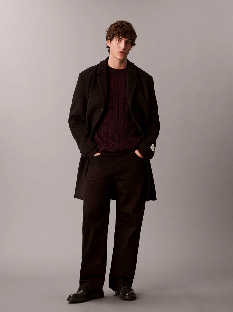 SWEATER CON TEXTURA DE MONOGRAMA - 2