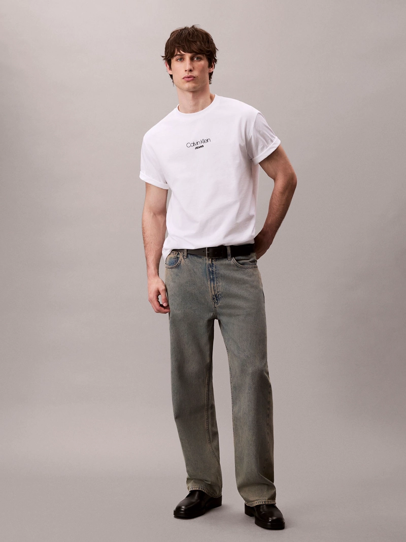 POLERA RELAXED CON LOGOTIPO EN RELIEVE - 2