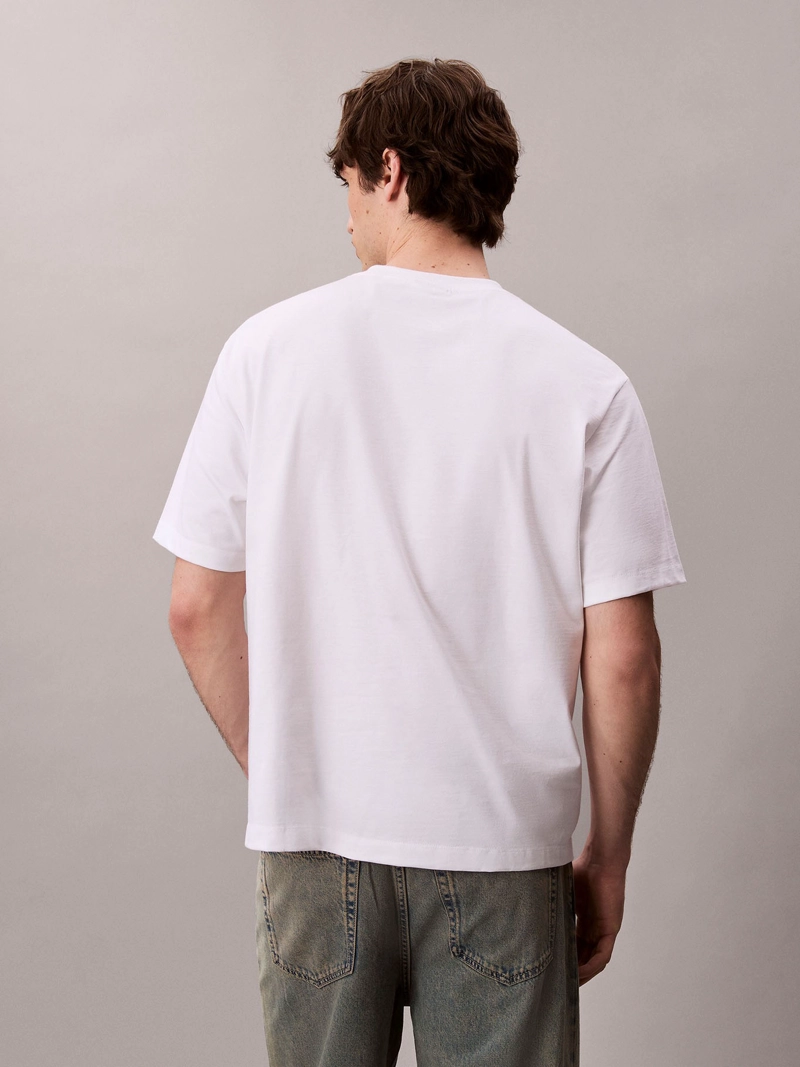 POLERA RELAXED CON LOGOTIPO EN RELIEVE - 3