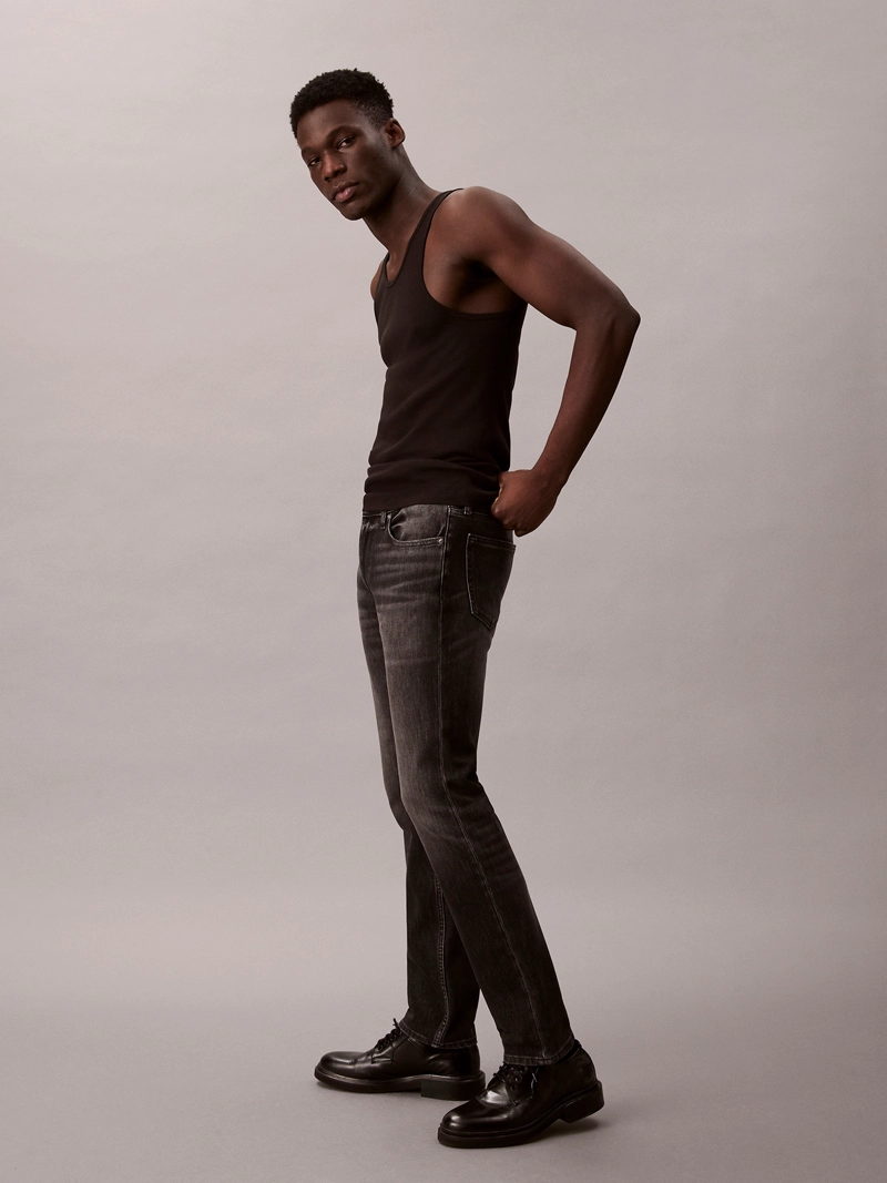 JEANS SLIM JAX BLACK - 4