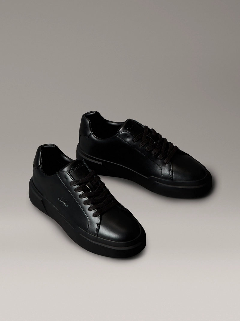 ZAPATILLAS CHUNKY DE CUERO - 1