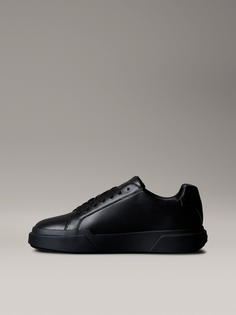 ZAPATILLAS DE CUERO CON LOGO DISTINTIVO - 6