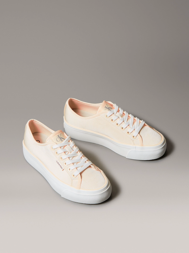 ZAPATILLAS MOIRE CON PLATAFORMA - 1