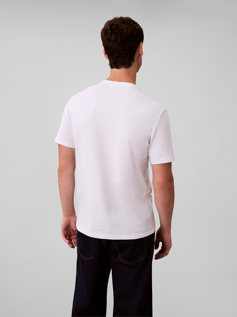 POLERA CON MICRO MONOGRAMA BORDADO - 3