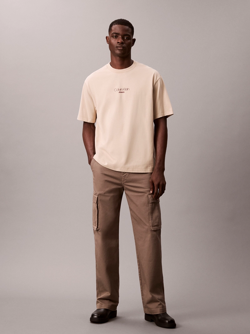 POLERA RELAXED CON LOGOTIPO EN RELIEVE - 2
