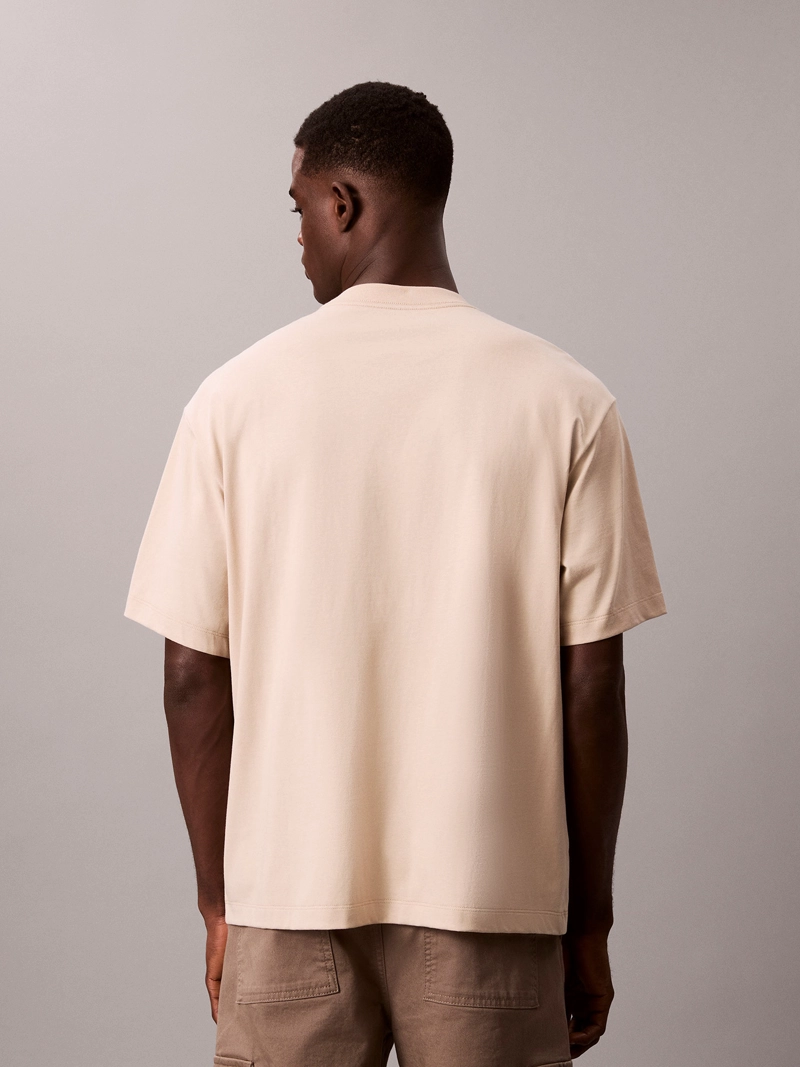 POLERA RELAXED CON LOGOTIPO EN RELIEVE - 3