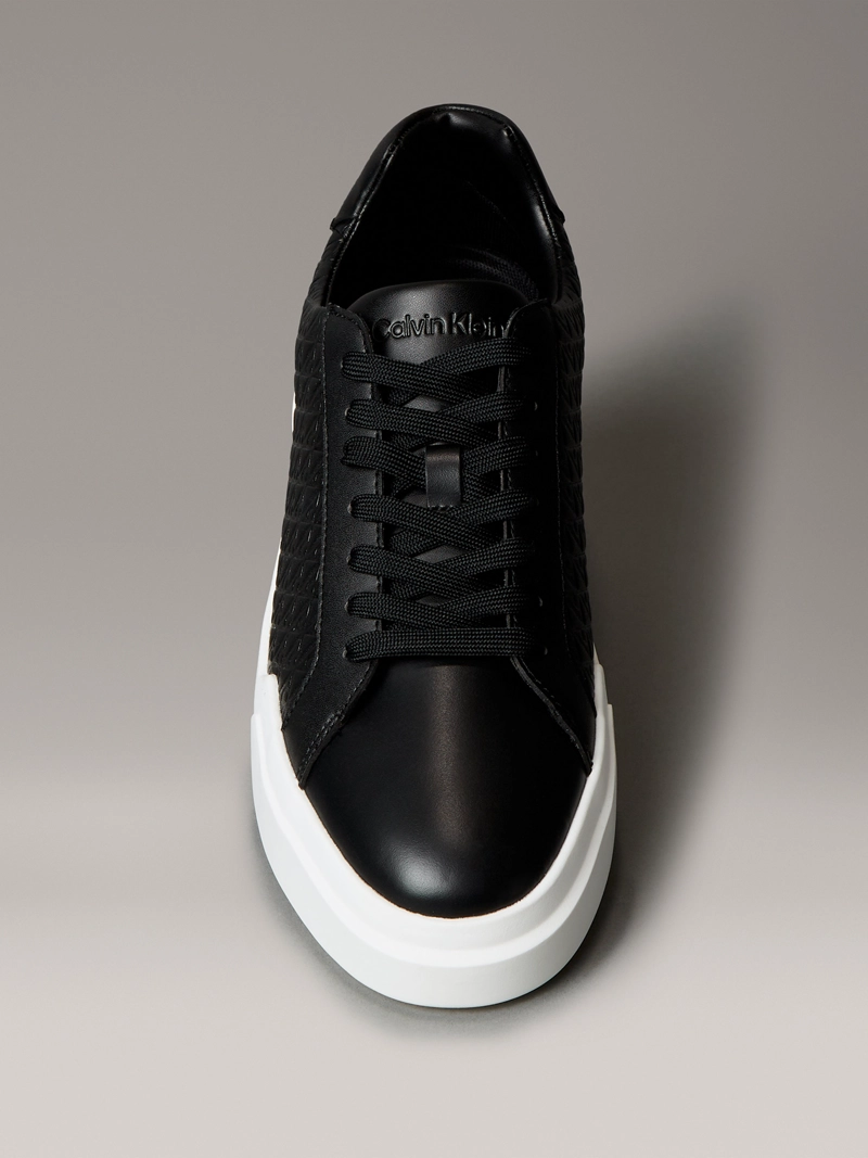 ZAPATILLAS CON MONOGRAMA EN RELIEVE INTEGRAL - 3