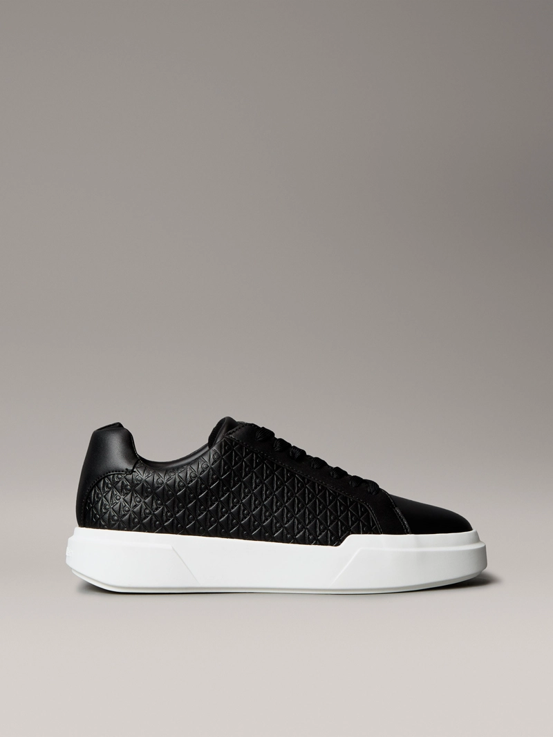 ZAPATILLAS CON MONOGRAMA EN RELIEVE INTEGRAL - 5