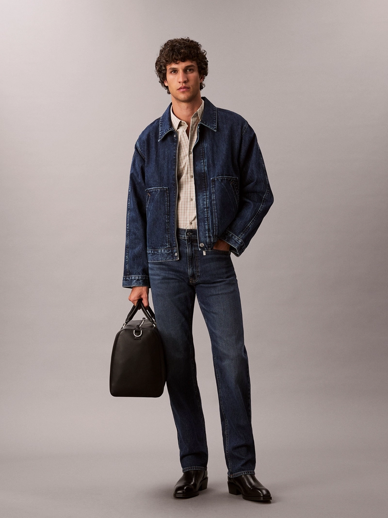 JEANS CLASICO STRAIGHT OIL SLICK - 1