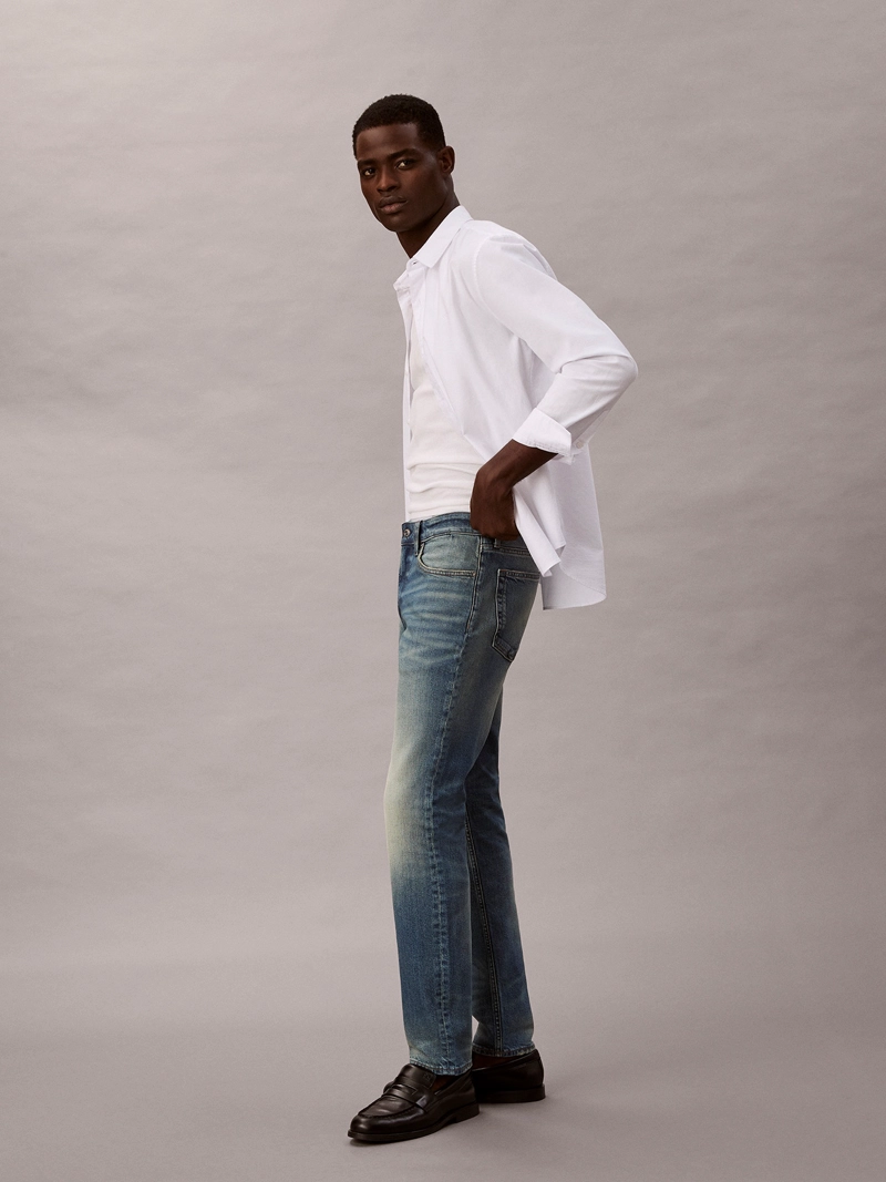 JEANS SLIM INDIGO CITRINE - 4