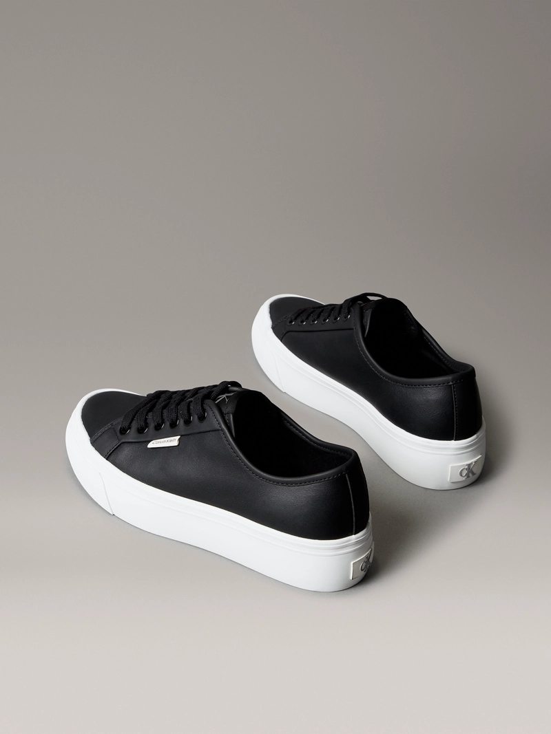 ZAPATILLAS DE CUERO CON PLATAFORMA - 2
