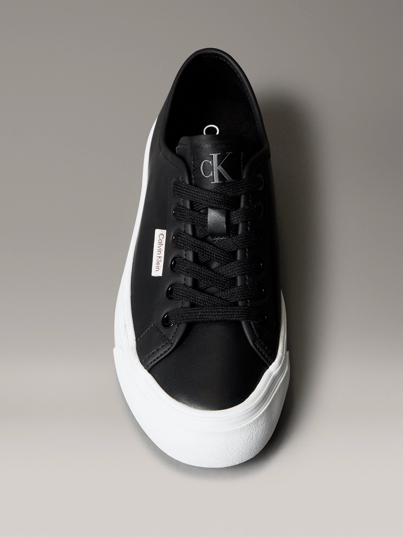 ZAPATILLAS DE CUERO CON PLATAFORMA - 3