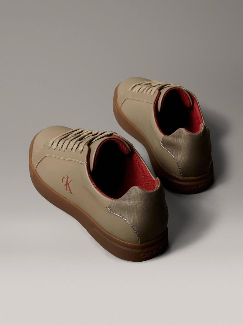 ZAPATILLAS DE CUERO CON LOGO - 2