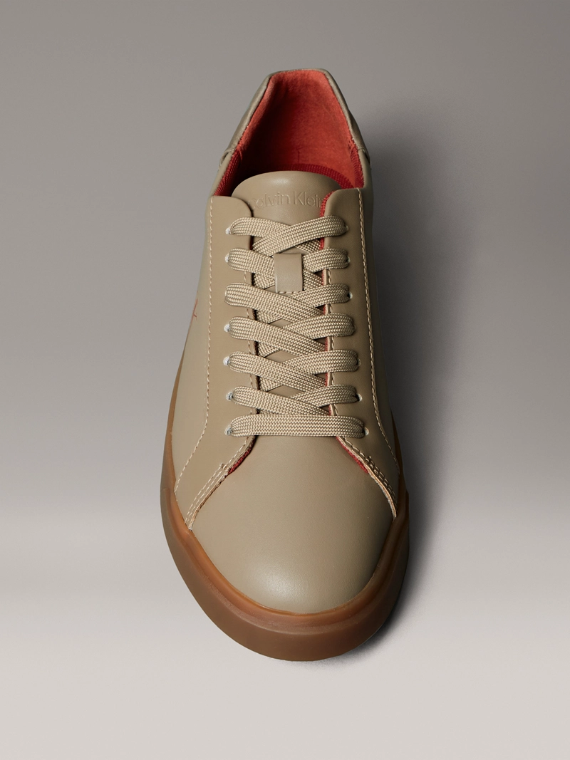 ZAPATILLAS DE CUERO CON LOGO - 3