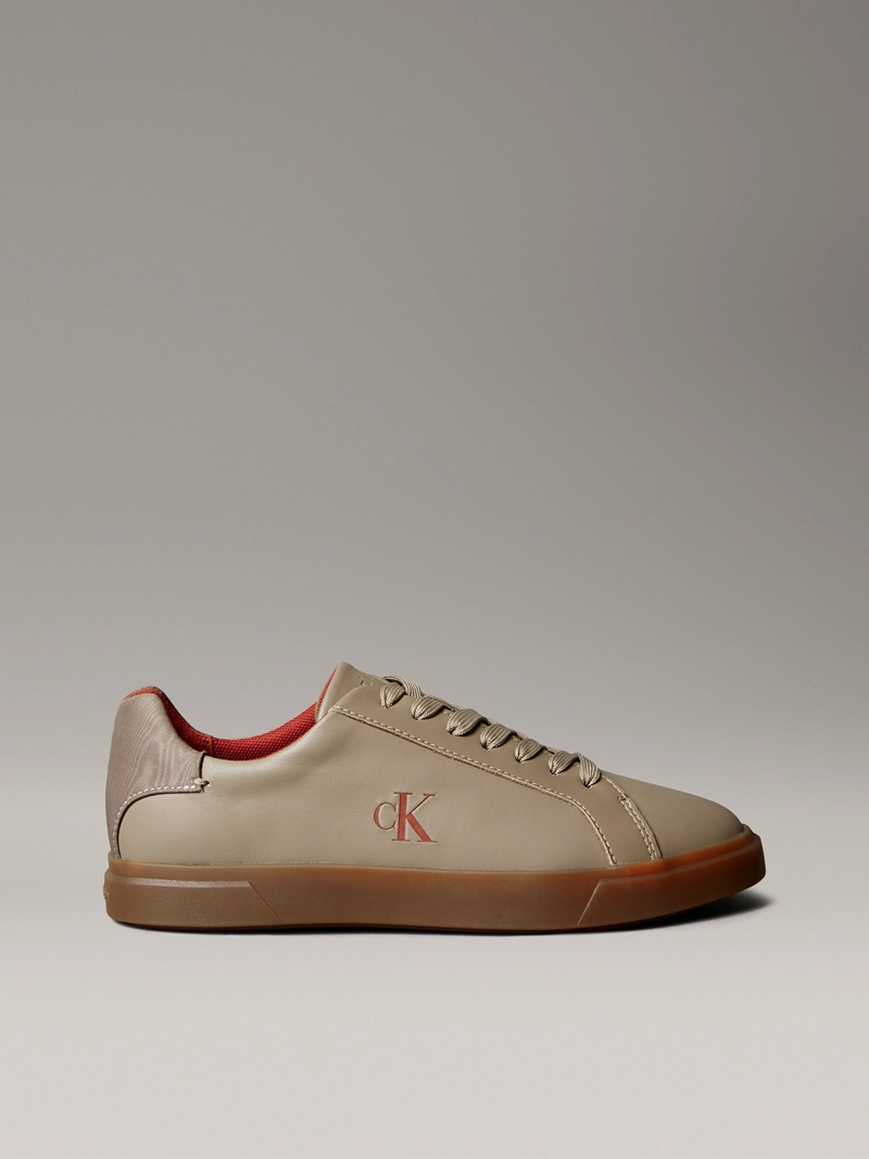 ZAPATILLAS DE CUERO CON LOGO - 5