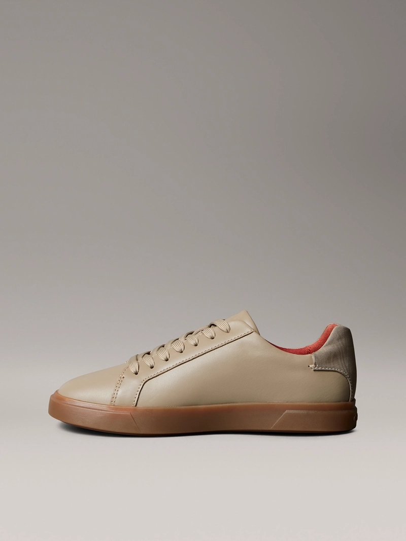 ZAPATILLAS DE CUERO CON LOGO - 6