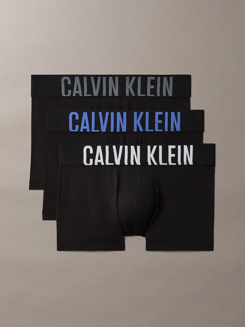 CALVIN KLEIN PACK DE 3 BOXERS TRUNK INTENSE POWER