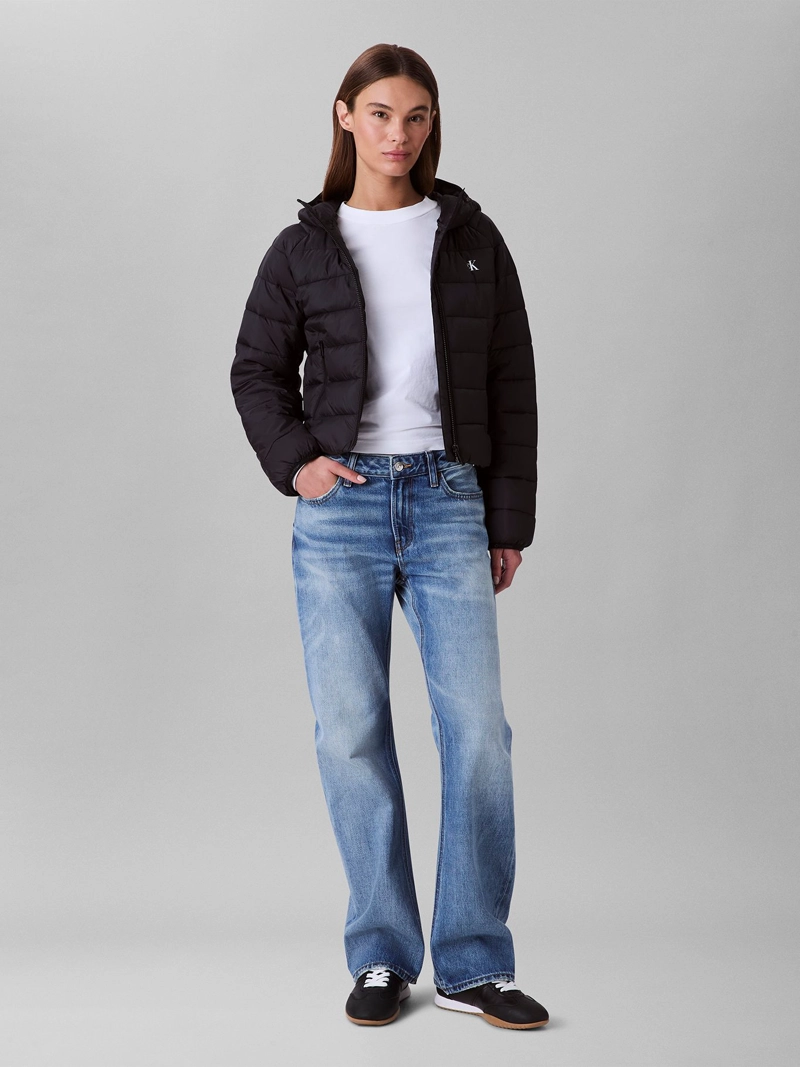 PARKA ACOLCHADA LIGERA CON GORRO - 2