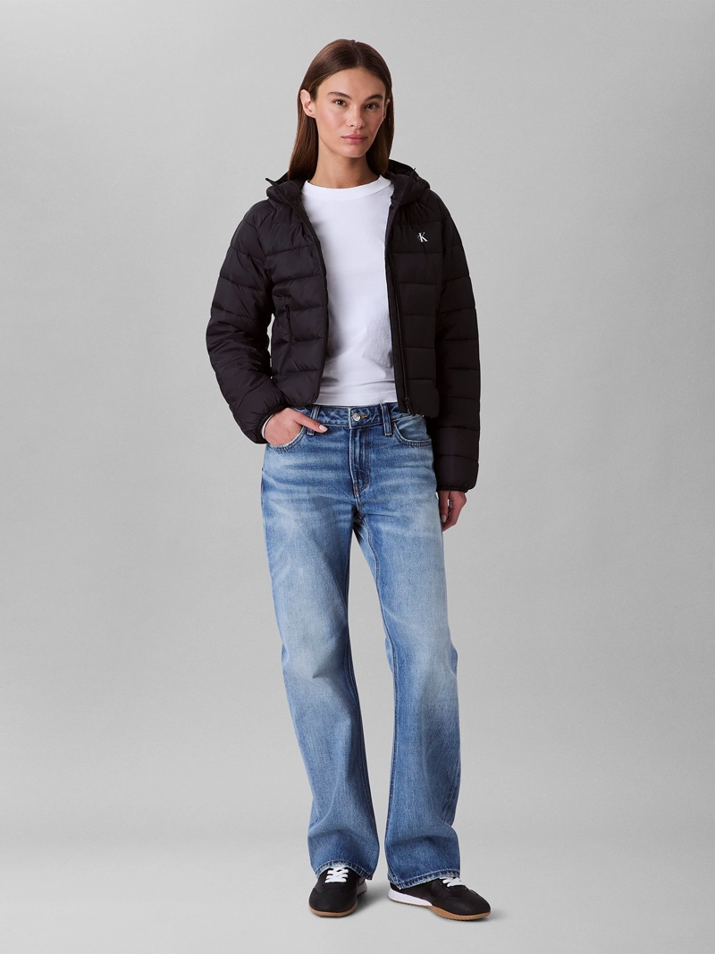 PARKA ACOLCHADA LIGERA CON GORRO - 2