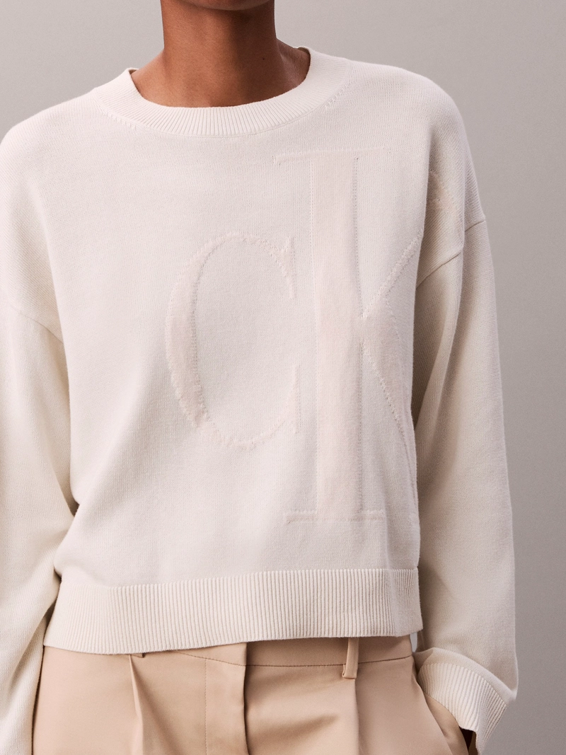 SWEATER DE TEJIDO SUAVE CON LOGO ESTAMPADO - 6