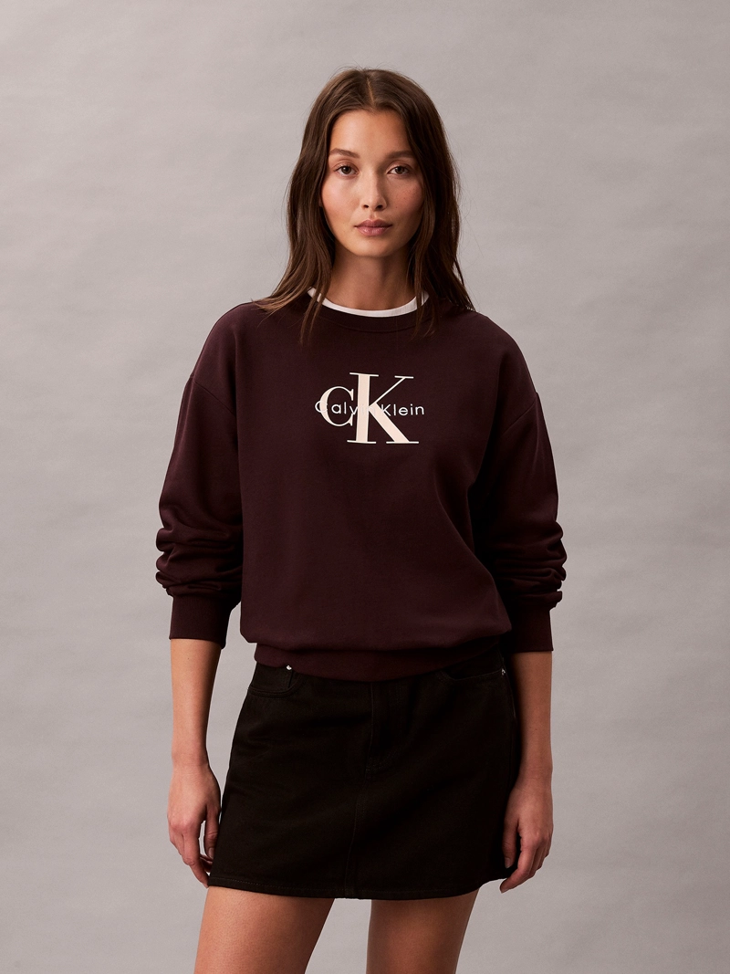 POLERON RELAXED CON LOGO ESTAMPADO - 1