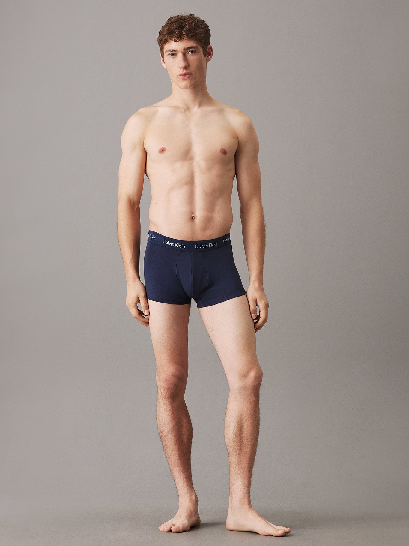 PACK DE 3 BOXERS LOW RISE TRUNK COTTON STRECH - 3