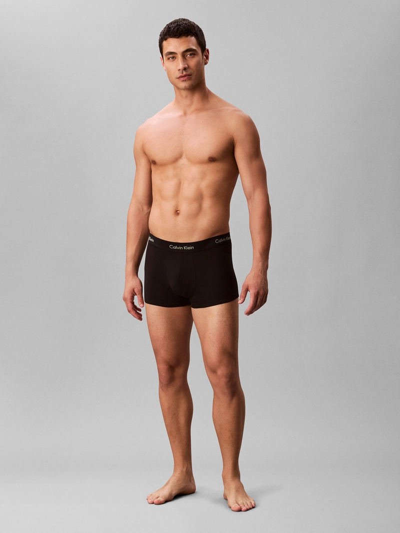 PACK DE 3 BOXERS LOW RISE TRUNK COTTON STRECH - 3