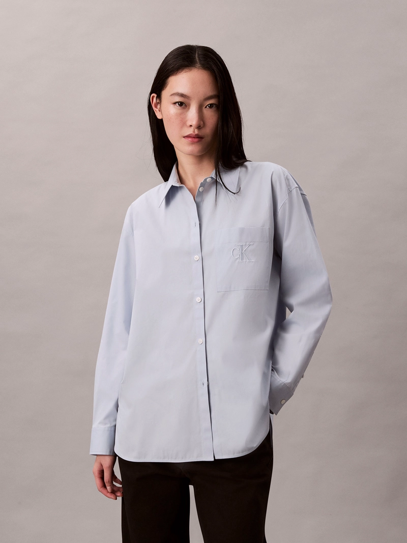 CAMISA RELAXED DE POPELINA - 1