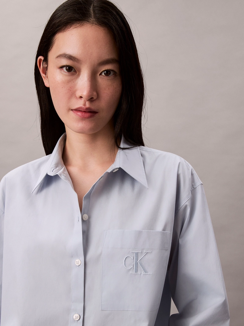 CAMISA RELAXED DE POPELINA - 6